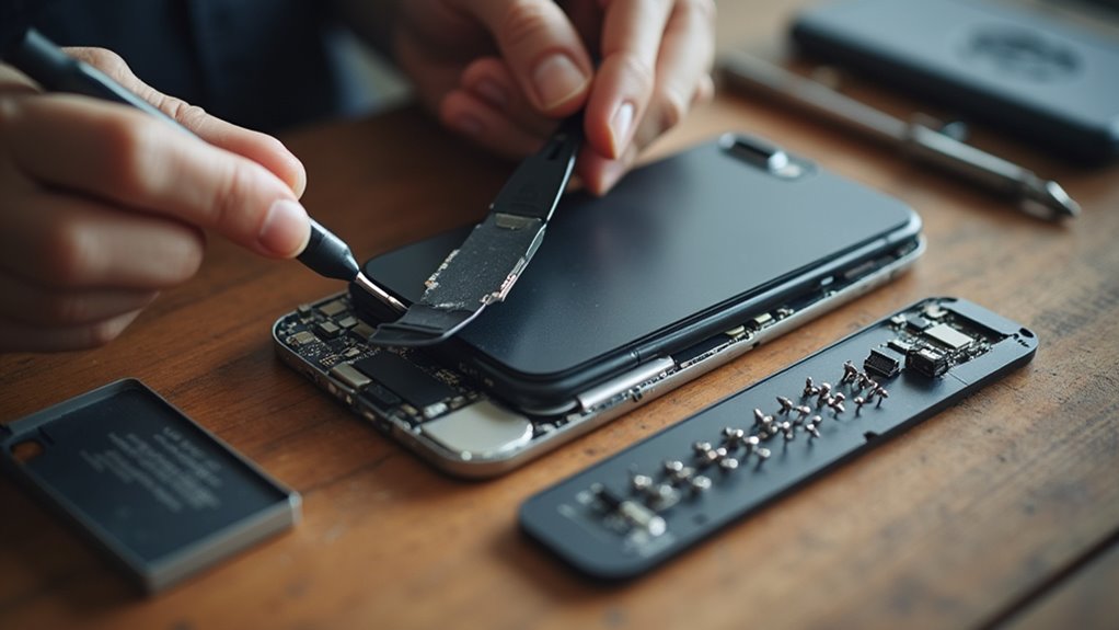 samodzielna wymiana baterii iPhone'a