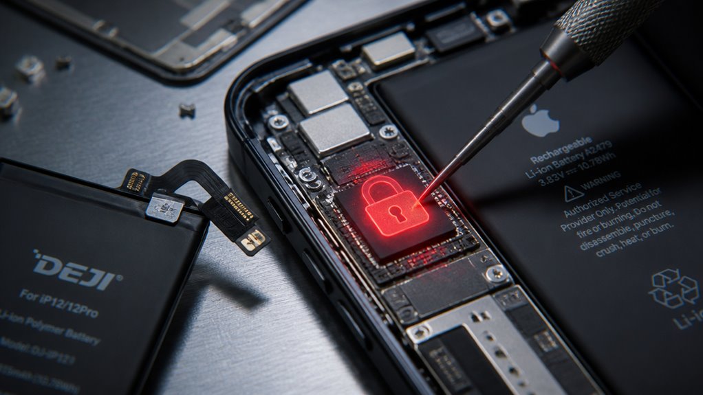 blokada części Apple a swoboda napraw