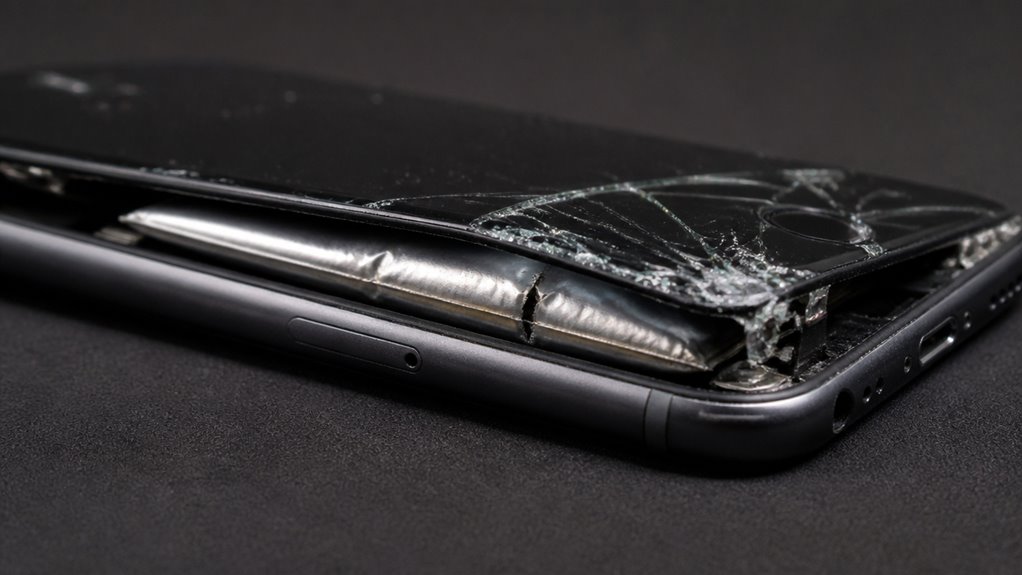 czynniki ryzyka pęknięcia baterii iPhone'a