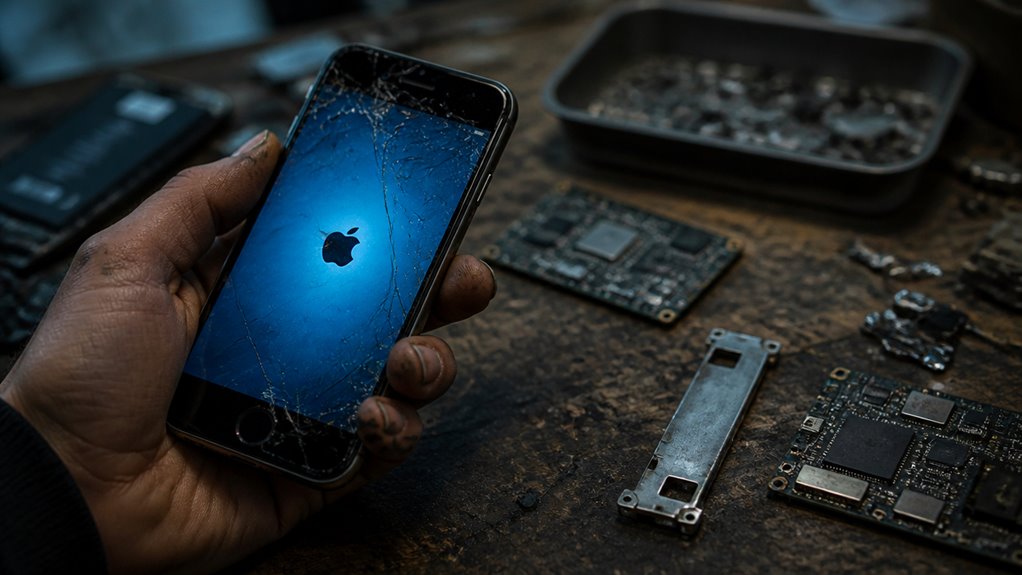 Czy mogę używać iPhone’a podczas oczekiwania na części zamienne?