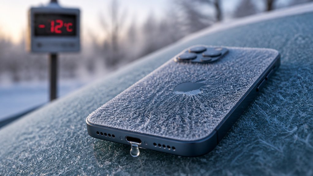 Zimne temperatury powodują tymczasowy dipsteady wytrzymałości