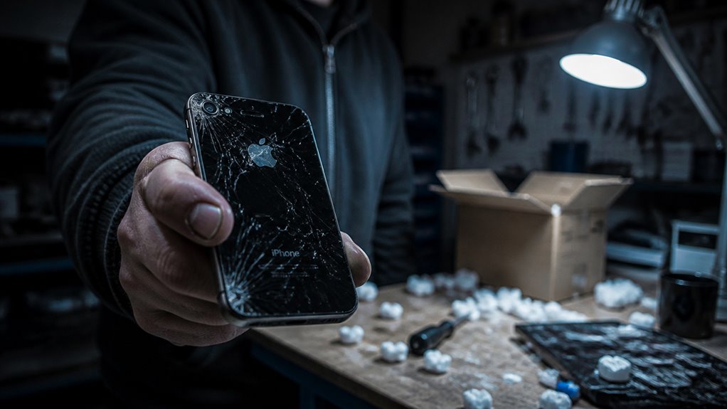 Bezpieczeństwo niestandardowej naprawy iPhone'a na zamówienie pocztowe