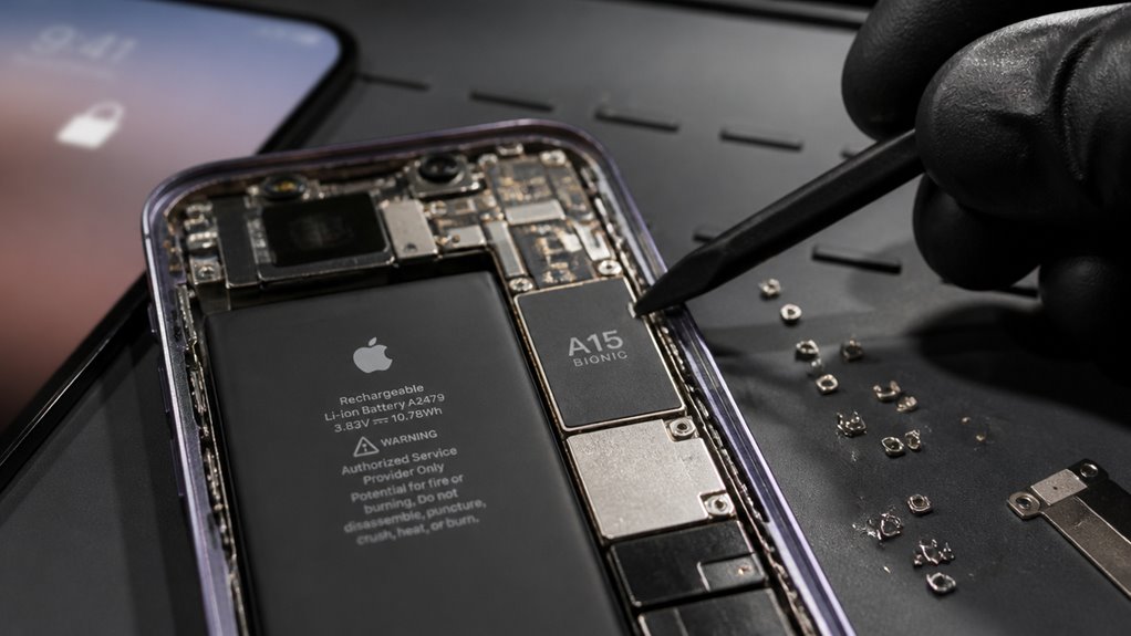 dostęp do danych podczas naprawy iPhone'a