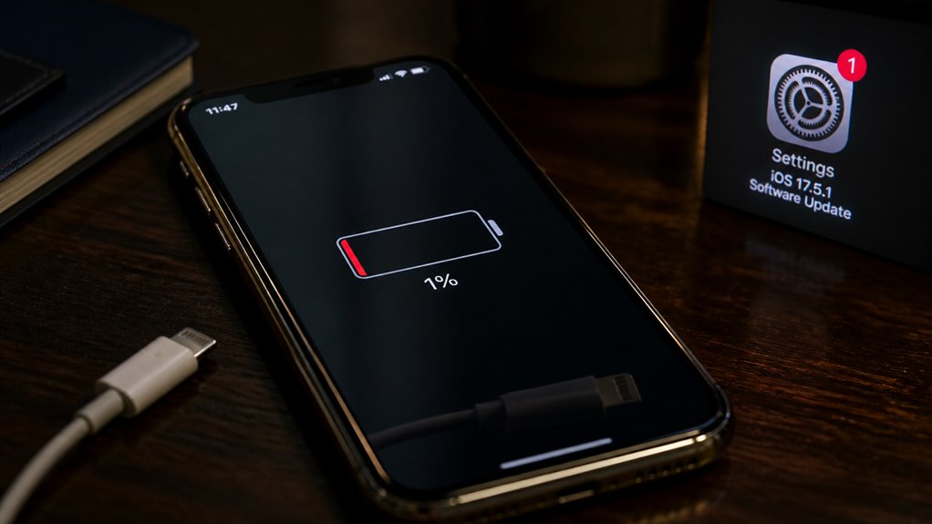 aktualizacje iOS naprawiają problemy z baterią