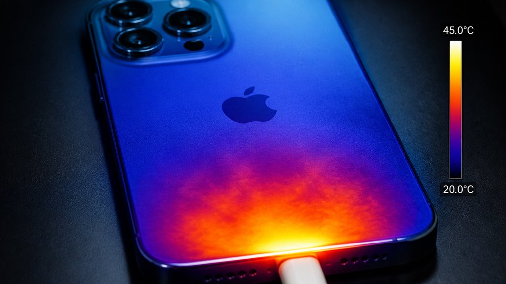 iPhone13 Pro zabezpieczenia przed nagrzewaniem podczas ładowania