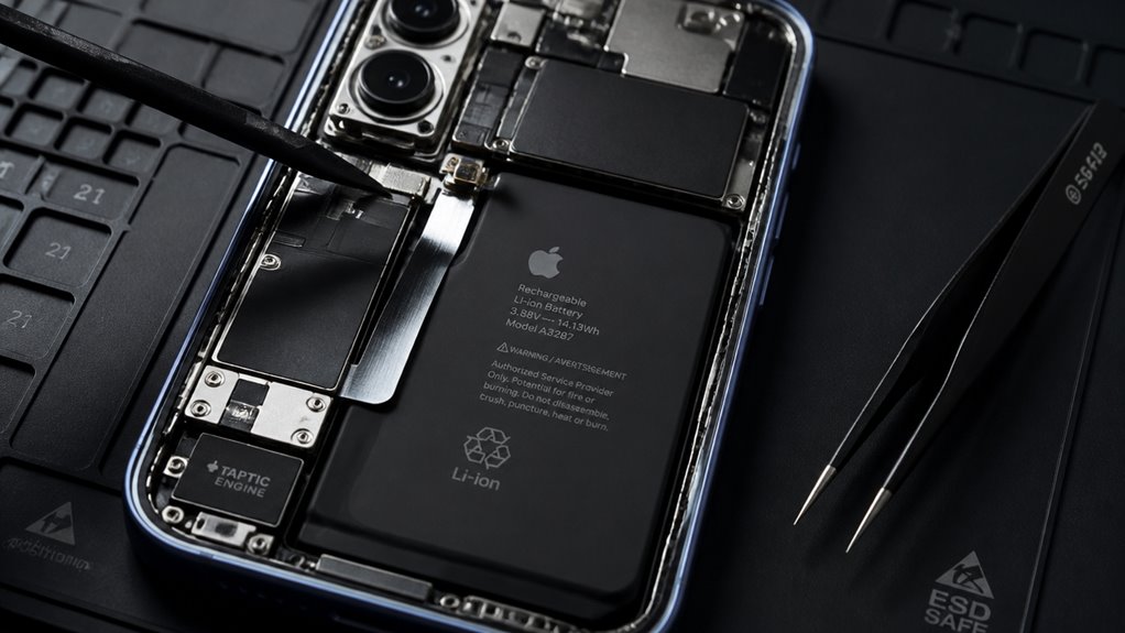 procedura wymiany baterii iPhone 16