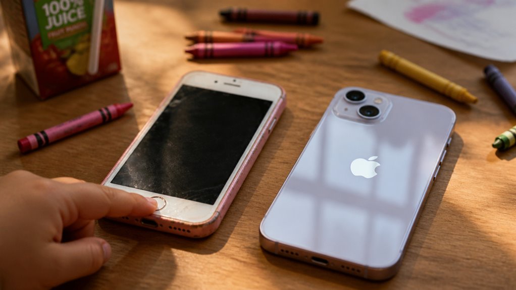 starszy iPhone dla dzieci, przyjazny budżetowo i bezpieczny