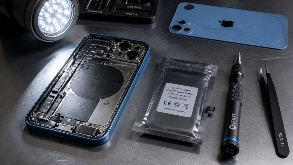 orynalna wymiana baterii w Apple obejmuje diagnostykę
