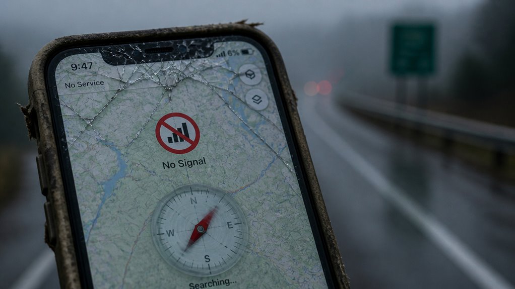 nieaktualne oprogramowanie utrudnia działanie GPS