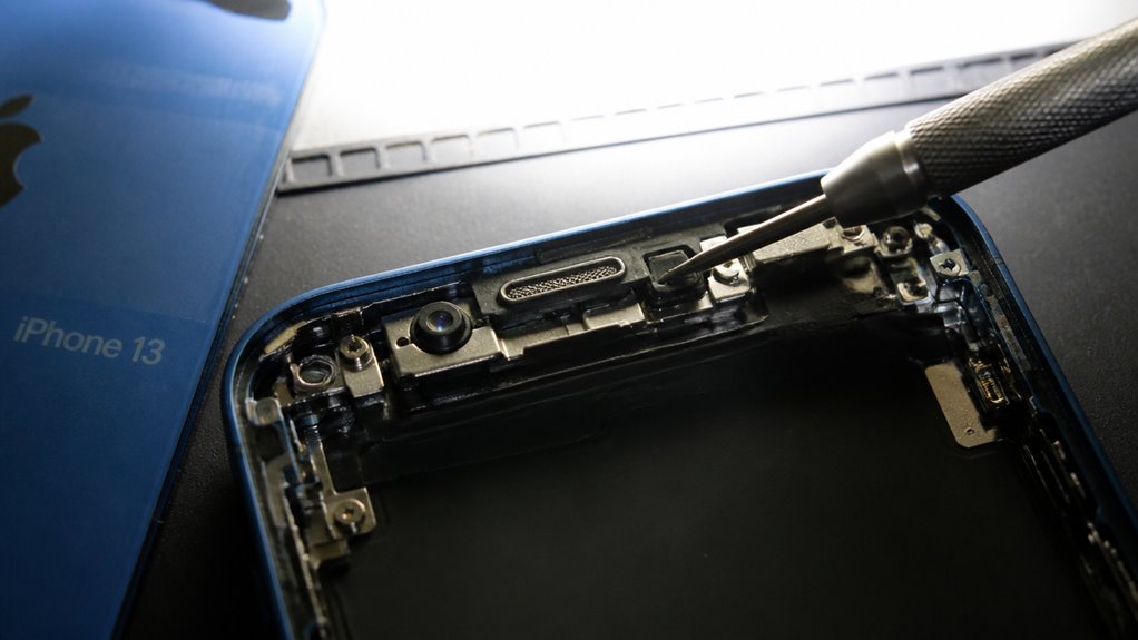 Problem z naprawą czujnika światła w telefonie 13