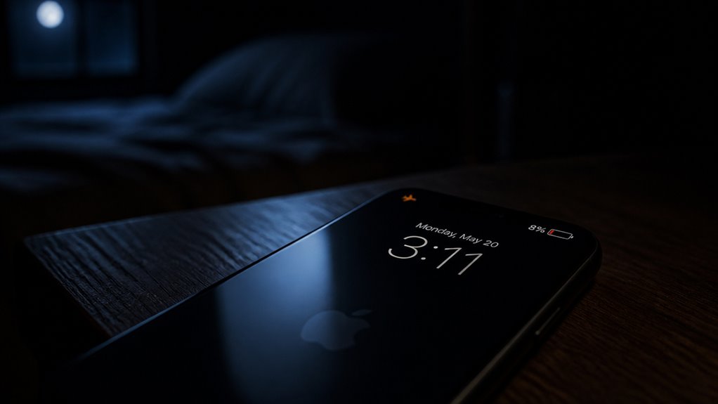 aktywność radiowa wyczerpuje baterię iPhone'a przez noc w trybie samolotowym