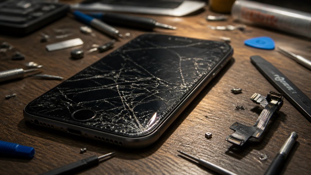 ryzykowna ocena samodzielnej naprawy iPhone