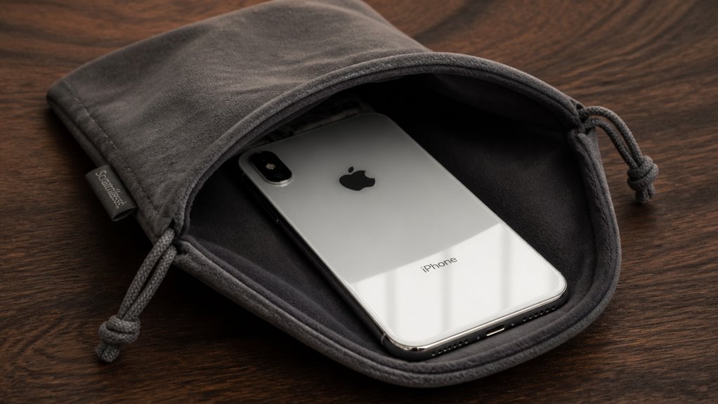 bezpieczne przechowywanie iPhone'a bez etui