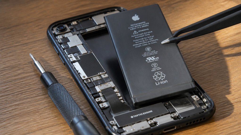 samodzielna wymiana baterii iPhone SE