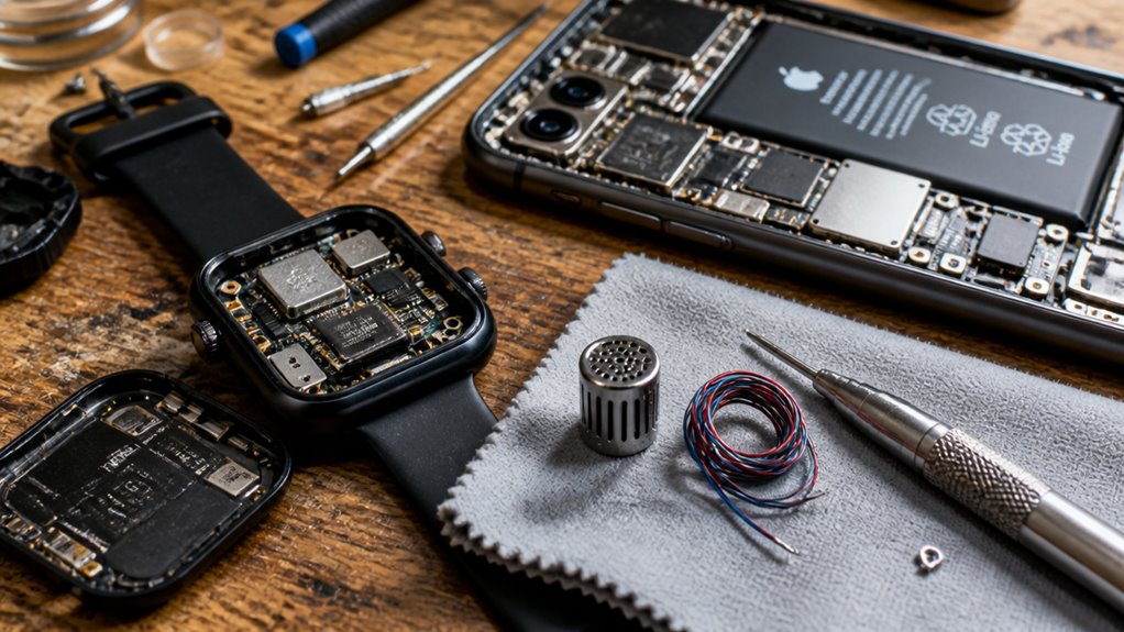 naprawa syreny SOS na Apple Watch i iPhonie
