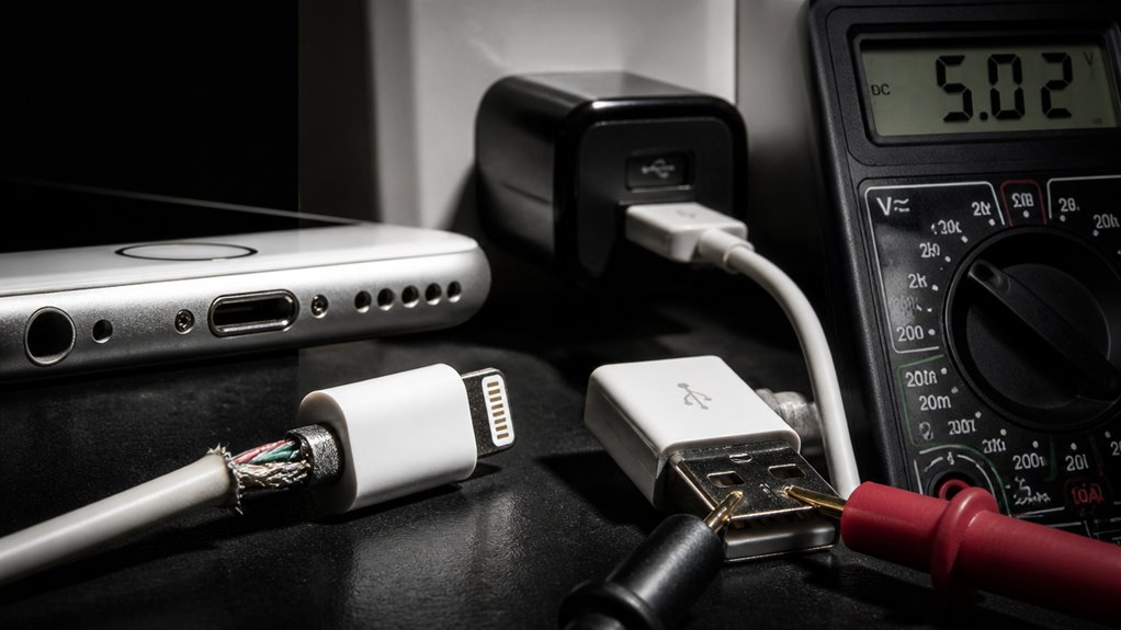 Przetestuj kabel ładowarki, zanim obwiniasz baterię